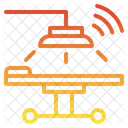 Cama Quirurgica Iot Paciente Hospital Equipo Medico Cosas De Internet Icono