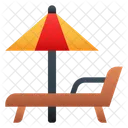 Cama solar  Icono