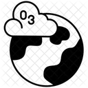 Camada De Ozonio Atmosfera Mudancas Climaticas Ícone