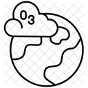 Camada De Ozonio Atmosfera Mudancas Climaticas Ícone