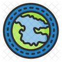 Camada terrestre  Ícone