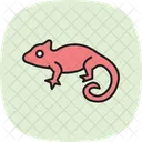 Camaleao Reptil Escamoso Ícone