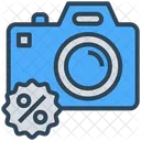 Camara Descuento Venta Icono