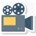 Camara Cine Pelicula Icono