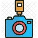 Camara Camara Con Flash Fotografia Con Flash Icon