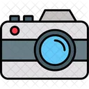 Camara Sin Espejo Fotografia Icono