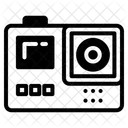 Cámara de acción  Icono