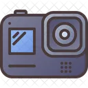 Cámara de acción Icono