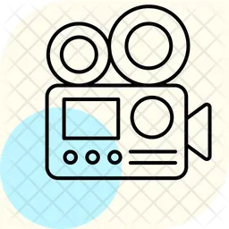 Camara de video  Icono