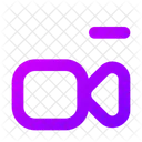 Menos Camara De Video Quitar Camara De Video Icono