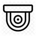 Camara De Linea Vigilancia Seguridad Icono