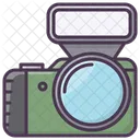 Camara Dispositivo Flash Icono