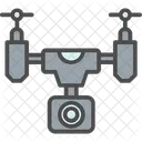 Camara Drone Dron Camara Icono