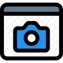 Camara en linea  Icono