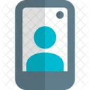 Cámara frontal móvil  Icono
