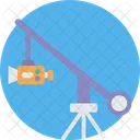 Grua camara  Icono