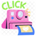 Dispositivo De Fotografia Camara Instantanea Camara Icono