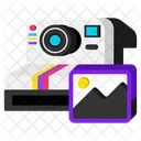 Cámara Polaroid  Icono