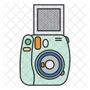 Camara Polaroid Camara Instantanea Fotografiar Icono