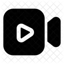 Cámara de vídeo  Icono