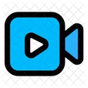 Cámara de vídeo  Icono