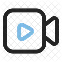 Cámara de vídeo  Icono