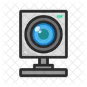 Efecto De Color D Camara Web Camara Icono