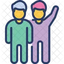 Camaraderie Friendship Fellowship Icon