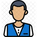 Avatar Hombre Oficina Icono