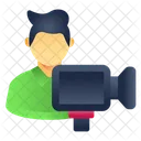 Camarógrafo  Icono