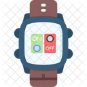 Interruptor Reloj Inteligente Boton De Alternancia Icono
