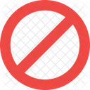 Prohibido Prohibir Bloquear Icono