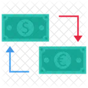 Cambio Troca De Dinheiro Dolar Ícone