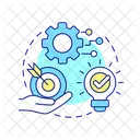 Nube Borde Negocios Icon