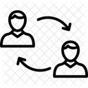 Cambio Di Conto Trasferimento Di Dipendenti Trasferimento Di Conoscenze Icon