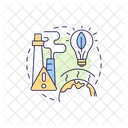 Conceptos De Pantalla De La Aplicacion De Ajuste Del Borde De Carbono Icon