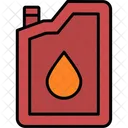 Cambio De Aceite Coche Combustible Icono