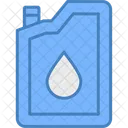 Cambio De Aceite Coche Combustible Icono