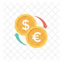 Dinero Cambio Circulacion Icon