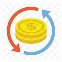 Dinero Cambio Circulacion Icon