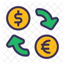 Cambio de dinero  Icon