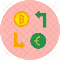 Cambio de dinero  Icono