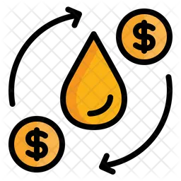 Cambio de dinero  Icono