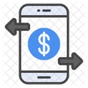 Cambio De Moneda En Linea Cambio De Divisas Cambio De Bitcoin Icono