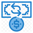 Cambio de dinero  Icono