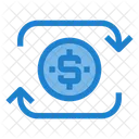 Cambio de dinero  Icono