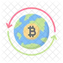 Cambio de divisas  Icono