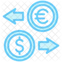 Cambio de divisas  Icono