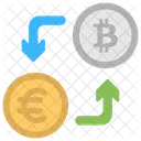 Intercambio Comercio Plataforma Icono