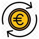 Cambio de euro  Icono